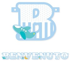 Festone in carta BENVENUTO