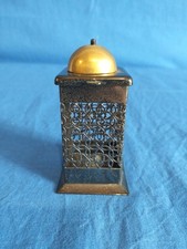 Raro Porta Fiammiferi Metallo