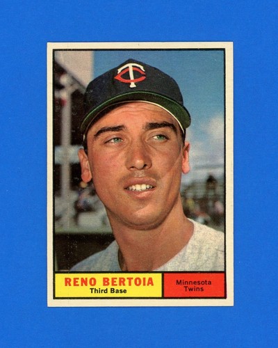 1961 topps baseball 392 reno - #,