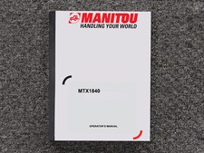 Manitou MTX1840 Telehandler