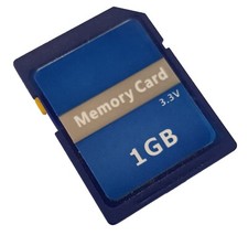 SCHEDA DI MEMORIA SD 1 GB PER