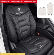 Coprisedili Renault pelle con logo set coprisedili auto Clio Captur Twingo Sceni