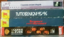 VHS - QUATTRO TITOLI DA