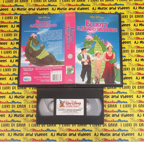 Vhs film elliott drago - il,