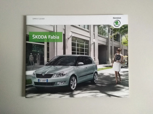 Depliant brochure skoda fabia - brochure,