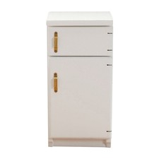  Mini Frigo Miniatura Mobili Casa Accessorio Frigorifero a Legno