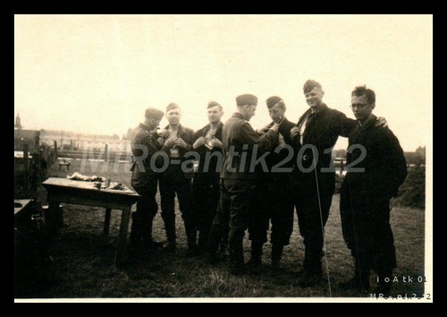 Foto ww2 gruppo - foto,, bandiera