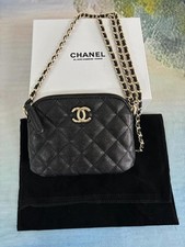 Borsa a tracolla in pelle nera