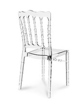 Sedia Vintage Trasparente In