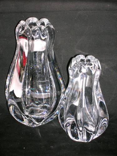Coppia vasi design orrefors - vasi, di