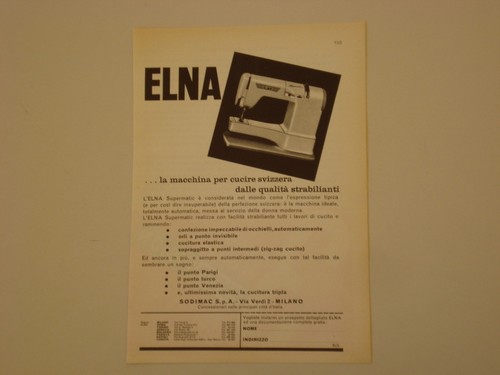 Advertising pubblicità 1961 - advertising,