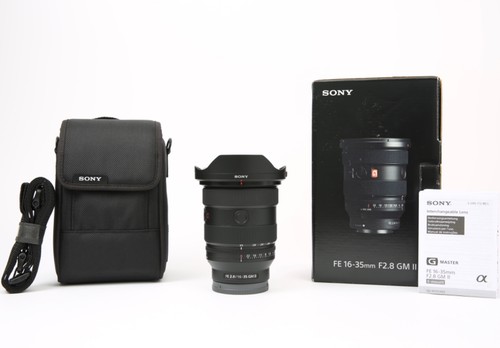 Sony 35mm 8 gm ii - 16-35mm, f/2.8