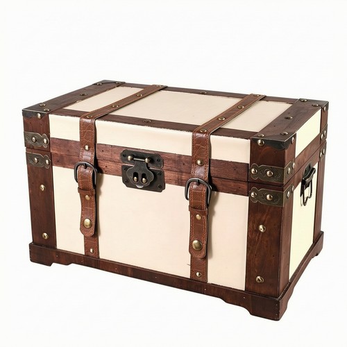 Baule legno vintage - baule,