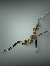 Striscia fiori rose per angeli Angelo Fiori Presepe Napoletano 30Cm