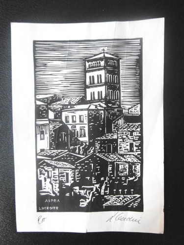 Verdier gravure originale - verdier, l