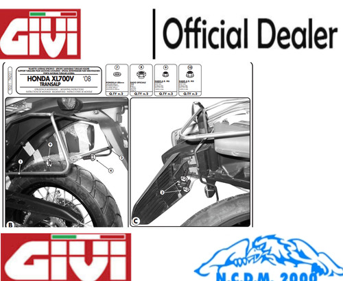 Givi telaio per - telaio, borse