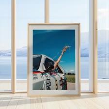 Poster Martini Lancia Delta