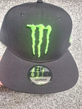 Cappellino Monster Energy New Era - Flat Peak - retro in rete mimetica