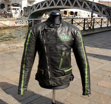 Giubbotto Pelle Vintage Moto