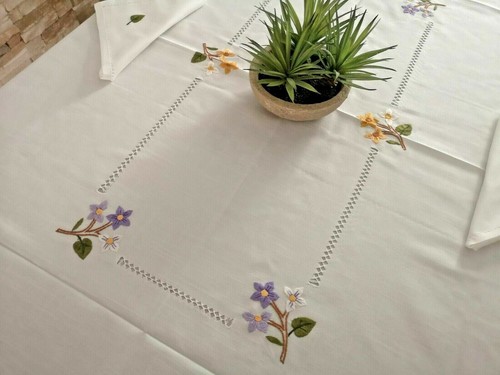 Elegante tovaglia misto - tovaglia, x6