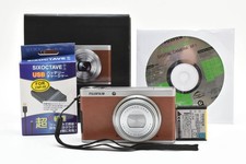 Fotocamera digitale compatta di fascia alta Fujifilm XF1 marrone design classico scatola originale