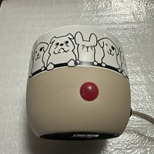 Vaso per cani zebrato rosa