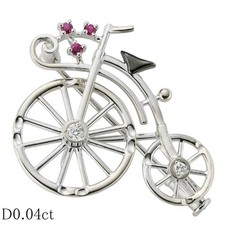 Tasaki spilla bicicletta - spilla,