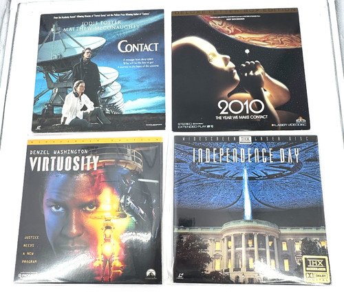Lot laserdisc sci - 4, sci-fi