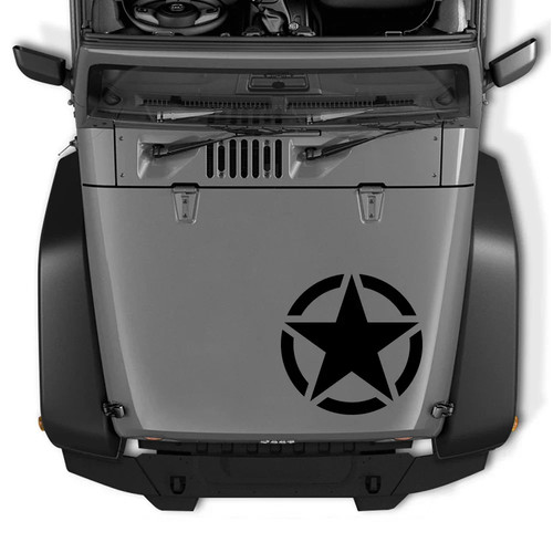 Adesivo vinile cofano jeep - cofano,