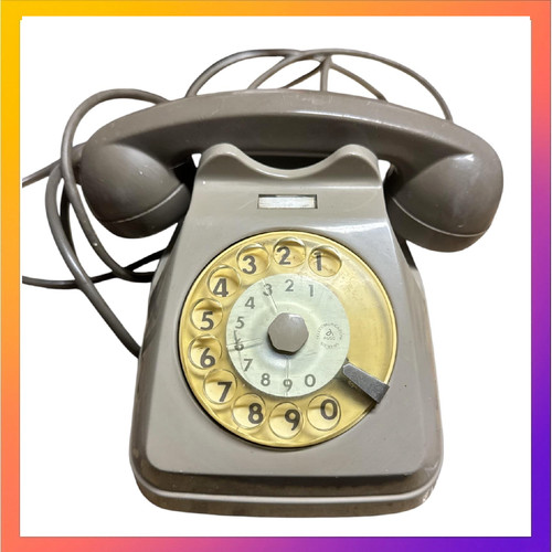 Telefono fisso vintage - telefono, a