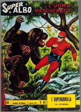 Super Albo 117 L'Uomo Mascherato Phantom Fratelli Spada 1964