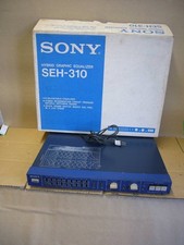 Equalizzatore grafico ibrido 9 bande blu Sony SEH-310 vintage anni 80 spazzatura F/S Giappone