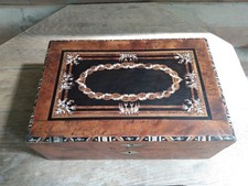 Antica scatola tavolo
