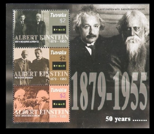 Tuvalu 2005 albert - tuvalu, einstein