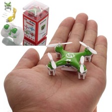 Cheerson CX-10 2.4G 4CH 6 assi mini drone radiocomandato quadricottero LED giroscopio giocattolo aereo
