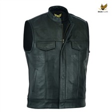 Leatherick Gilet Uomo Anarchy