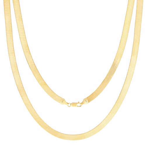 14k oro giallo massiccio - oro, 6mm