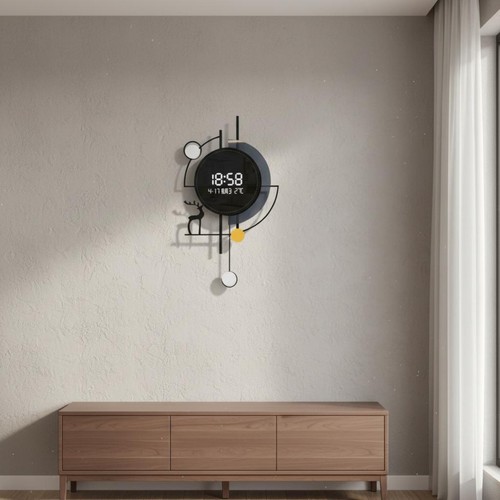 Orologio led parete design - led,