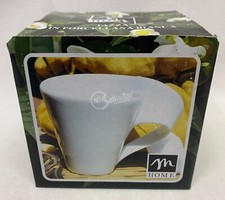 Set servizio di 6 tazze bianche in porcellana My Home 10 cm cucina colazione