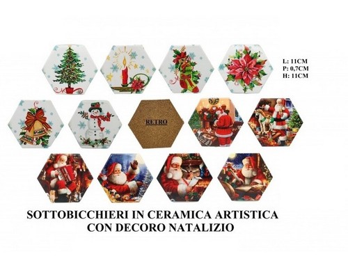 Sottobicchiere natalizio - sottobicchiere,