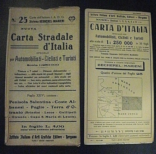 Nuova carta stradale italia - carta,