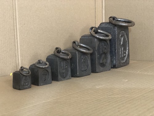 Graduated antique cast iron - 6,
