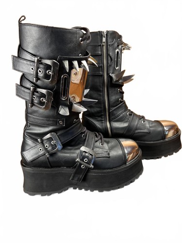 Demonia gravedigger 250 black - demonia,