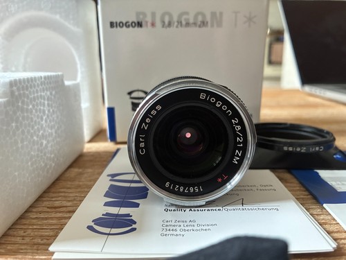 Obiettivo carl zeiss biogon - obiettivo,