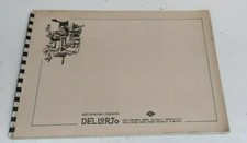 ALFA ROMEO MANUALE DELL'ORTO DHLA - PRESENTAZIONE PER VETTURE ALFA ROMEO 1969