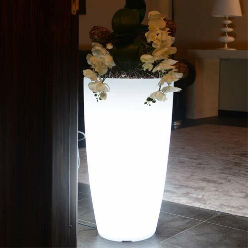 Vaso luminoso giardino vasi - luminoso,