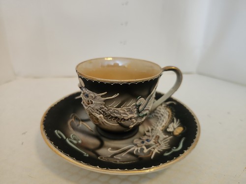 Tazza tè piattino drago - da,