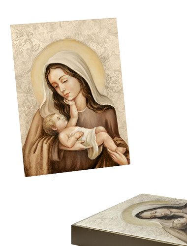Quadro madonna con bambino - madonna,