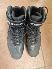 SCARPE ALPINESTARS SEKTOR MOTO STRADA 2023 NERO BIANCO PROTEZIONE CAVIGLIA PUNTA