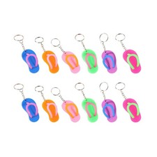  12 Pcs Portachiavi Infradito